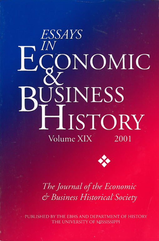 Essays in Economic & Business History 2001