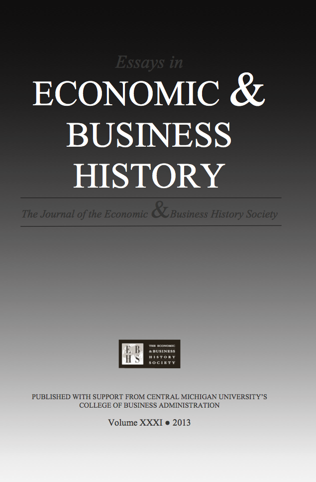 Essays in Economic & Business History 2013