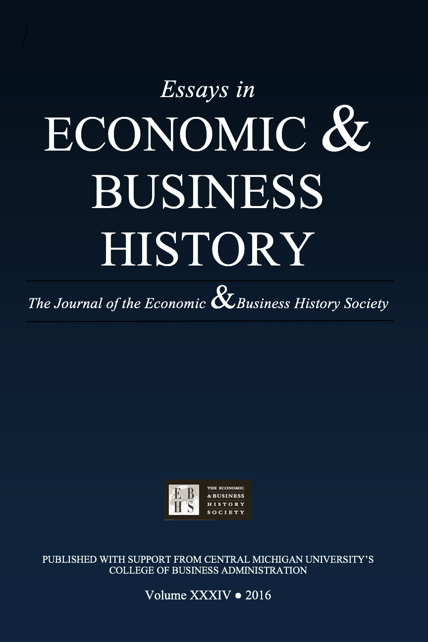 Essays in Economic & Business History 2016