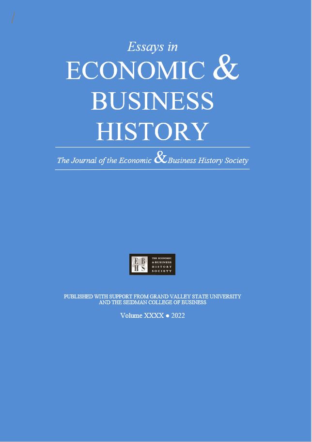 					View Vol. 40 (2022): Essays in Economic & Business History
				