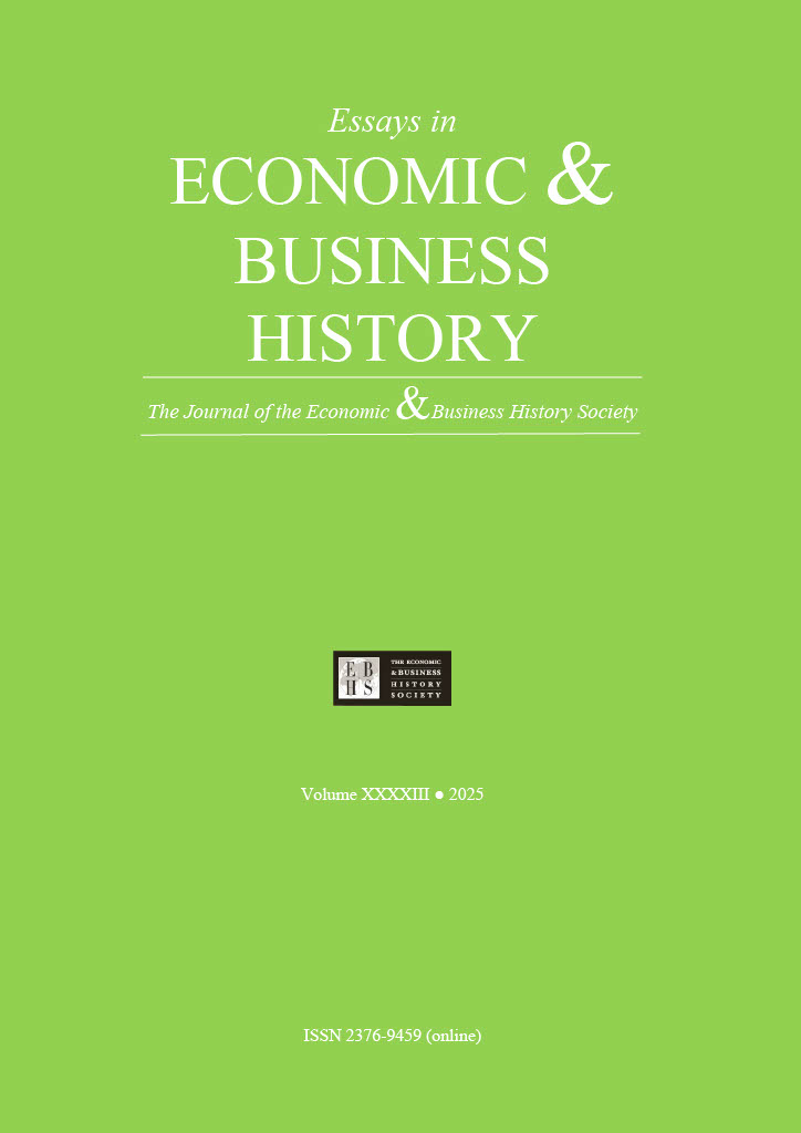 					View Vol. 43 (2025): Essays in Economic & Business History
				